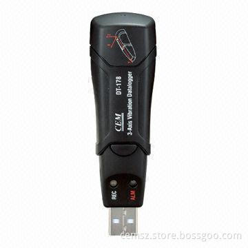 3-Axis Vibration Data Logger, Data Logger/Temperature and Humidity Data Logger